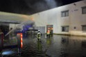 Grossbrand Halle Troisdorf Kriegsdorf Junkersring P567